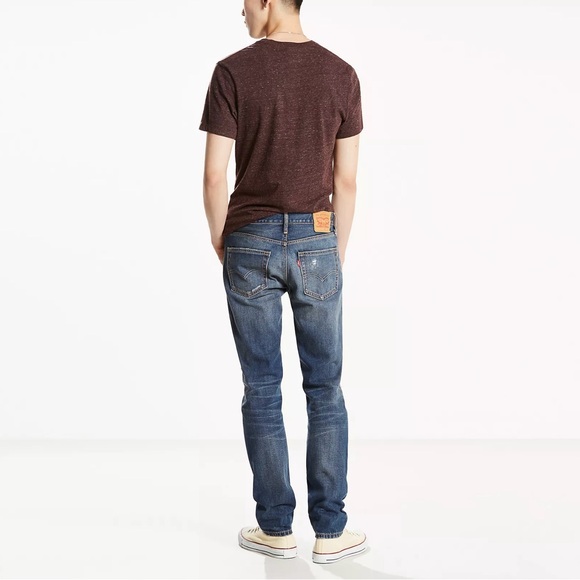 EUC Men’s Size 29 (29” X 32”) Levi’s 511™ Slim Fit Distressed Jeans 100% Cotton - Picture 5 of 11